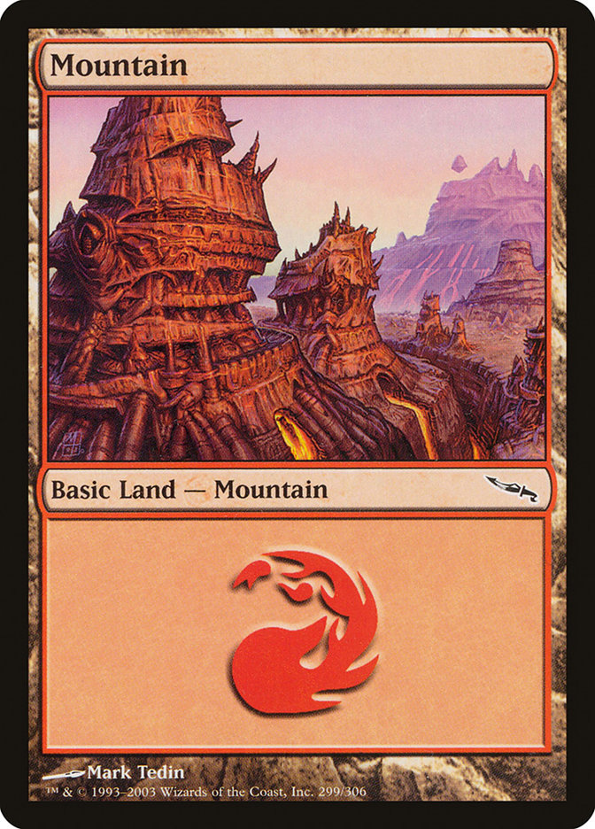 Mountain (299) [Mirrodin] | Kessel Run Games Inc. 