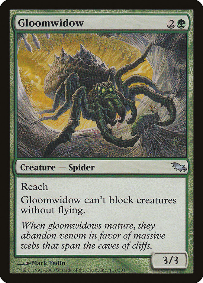 Gloomwidow [Shadowmoor] | Kessel Run Games Inc. 