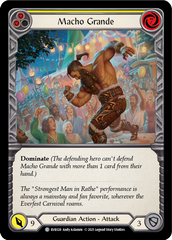 Macho Grande (Yellow) [EVR028] (Everfest)  1st Edition Rainbow Foil | Kessel Run Games Inc. 