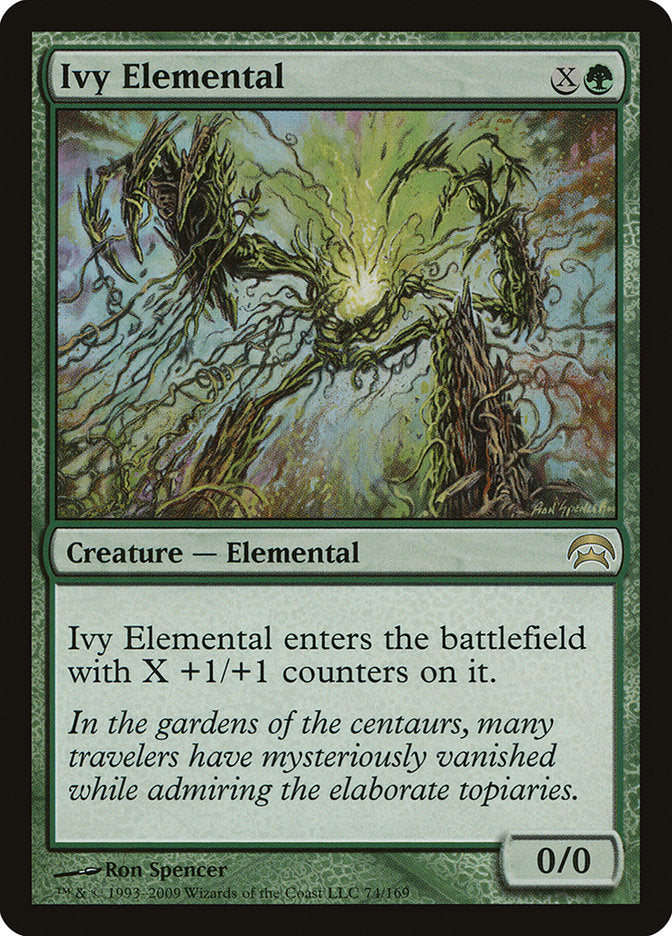 Ivy Elemental [Planechase] | Kessel Run Games Inc. 