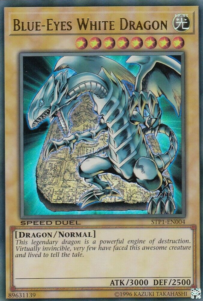 Blue-Eyes White Dragon [STP1-EN004] Ultra Rare | Kessel Run Games Inc. 