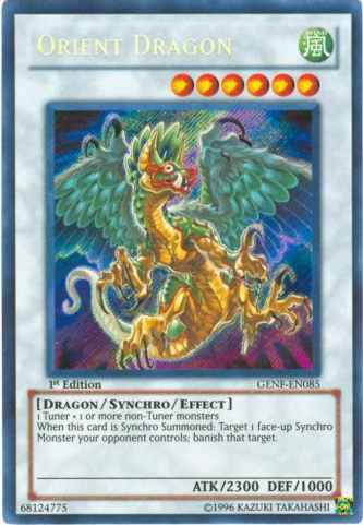 Orient Dragon [GENF-EN085] Secret Rare | Kessel Run Games Inc. 