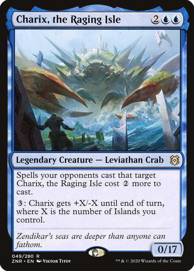 Charix, the Raging Isle (049/280) [Zendikar Rising] | Kessel Run Games Inc. 