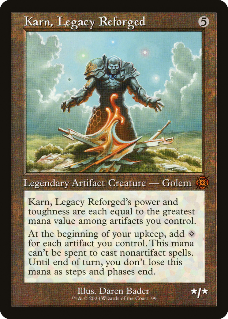 Karn, Legacy Reforged (Retro) [March of the Machine: The Aftermath] | Kessel Run Games Inc. 