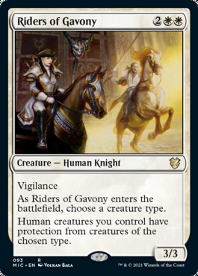 Riders of Gavony [Innistrad: Midnight Hunt Commander] | Kessel Run Games Inc. 