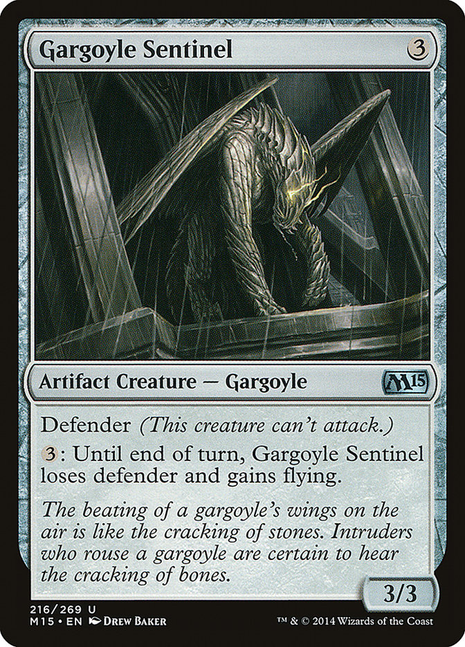 Gargoyle Sentinel [Magic 2015] | Kessel Run Games Inc. 