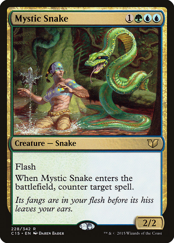 Mystic Snake [Commander 2015] | Kessel Run Games Inc. 