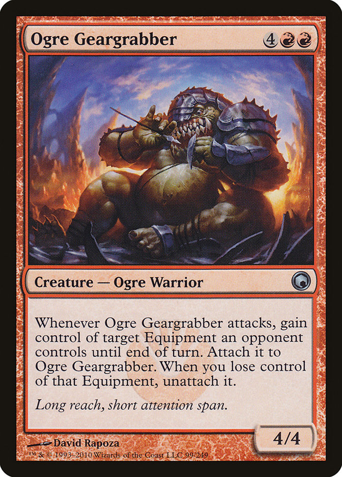 Ogre Geargrabber [Scars of Mirrodin] | Kessel Run Games Inc. 