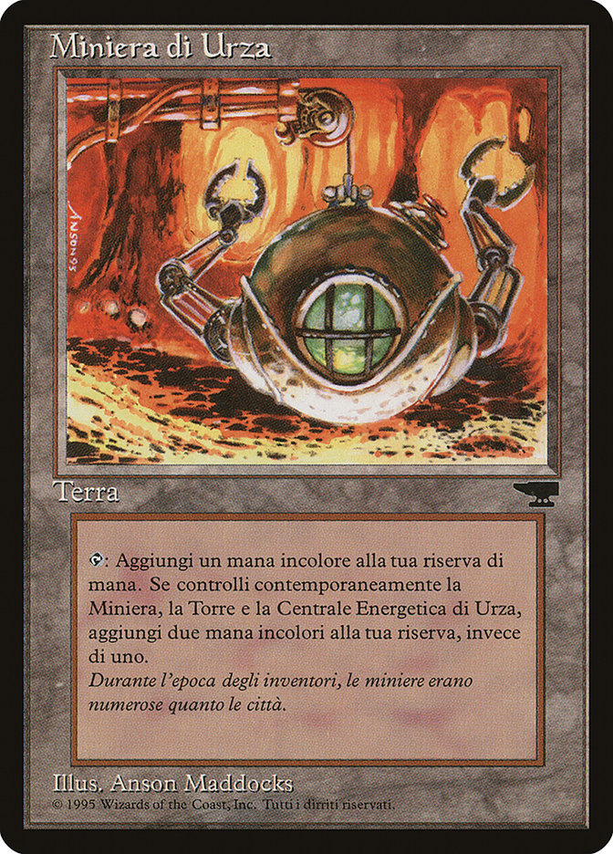 Urza's Mine (Mouth) (Italian) - "Miniera di Urza" [Rinascimento] | Kessel Run Games Inc. 