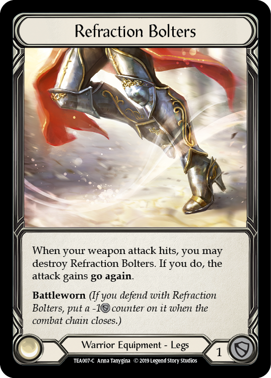 Refraction Bolters [TEA007-C] (Dorinthea Hero Deck)  1st Edition Normal | Kessel Run Games Inc. 