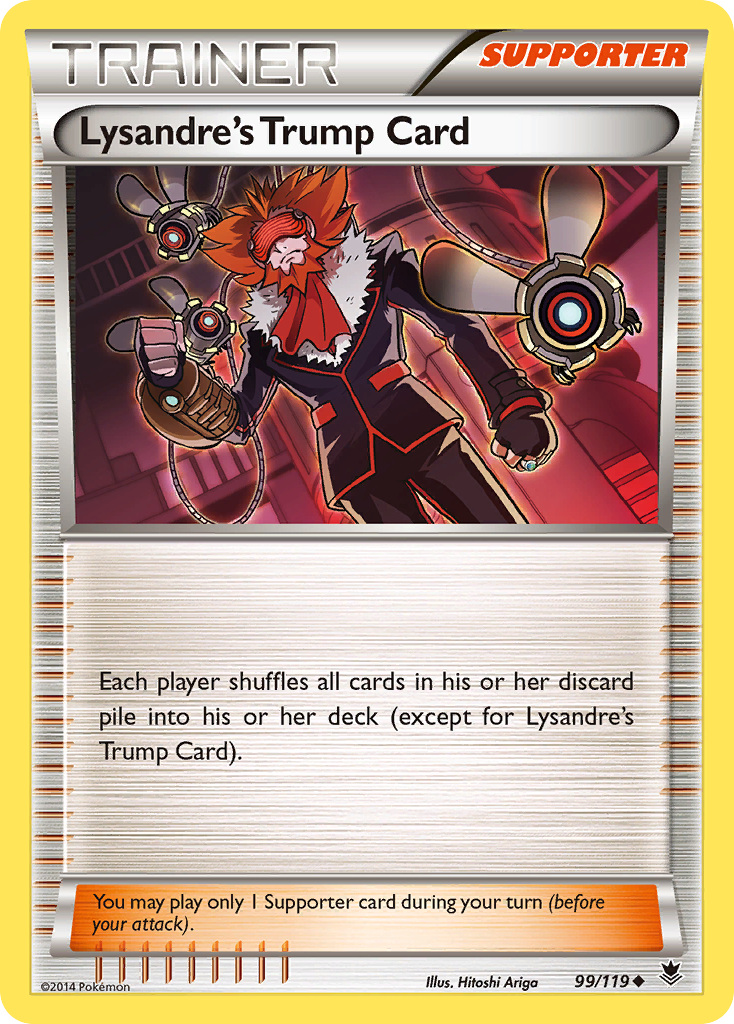 Lysandre's Trump Card (99/119) [XY: Phantom Forces] | Kessel Run Games Inc. 
