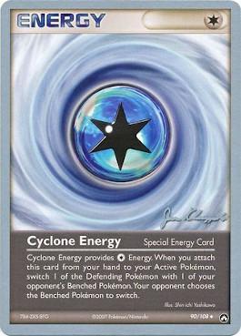 Cyclone Energy (90/108) (Psychic Lock - Jason Klaczynski) [World Championships 2008] | Kessel Run Games Inc. 