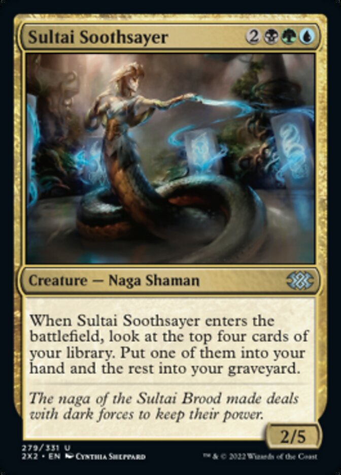 Sultai Soothsayer [Double Masters 2022] | Kessel Run Games Inc. 