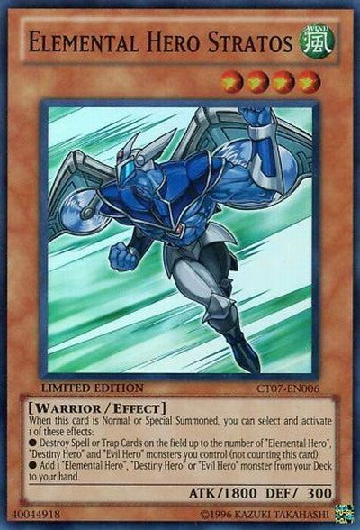 Elemental Hero Stratos [CT07-EN006] Super Rare | Kessel Run Games Inc. 