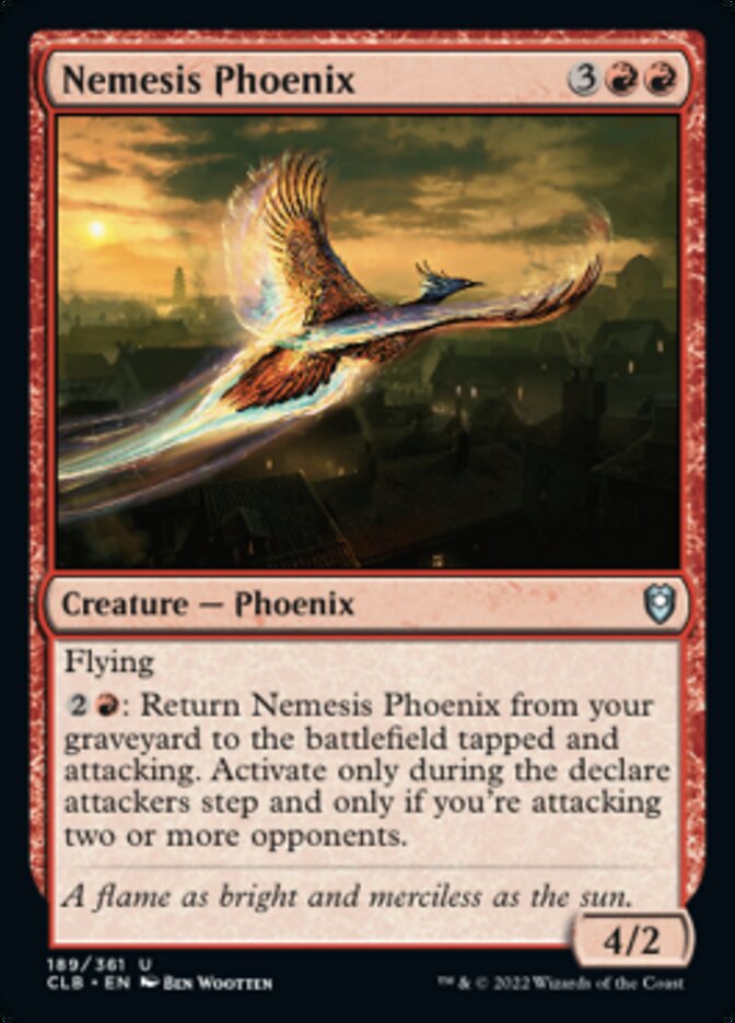 Nemesis Phoenix [Commander Legends: Battle for Baldur's Gate] | Kessel Run Games Inc. 