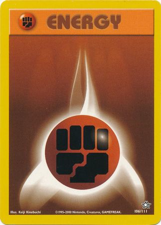 Fighting Energy (106/111) [Neo Genesis Unlimited] | Kessel Run Games Inc. 