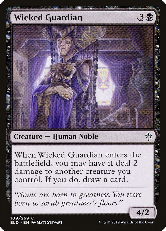 Wicked Guardian [Throne of Eldraine] | Kessel Run Games Inc. 
