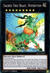 Sacred Tree Beast, Hyperyton [BLVO-EN047] Super Rare | Kessel Run Games Inc. 