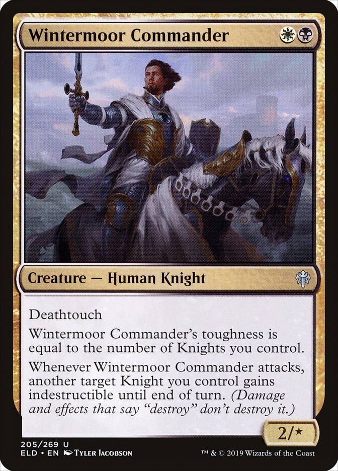 Wintermoor Commander [Throne of Eldraine] | Kessel Run Games Inc. 