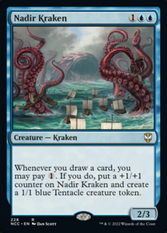 Nadir Kraken [Streets of New Capenna Commander] | Kessel Run Games Inc. 