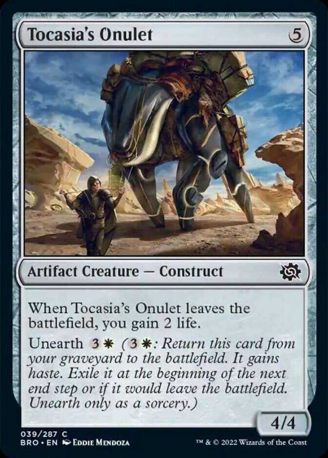 Tocasia's Onulet [The Brothers' War] | Kessel Run Games Inc. 