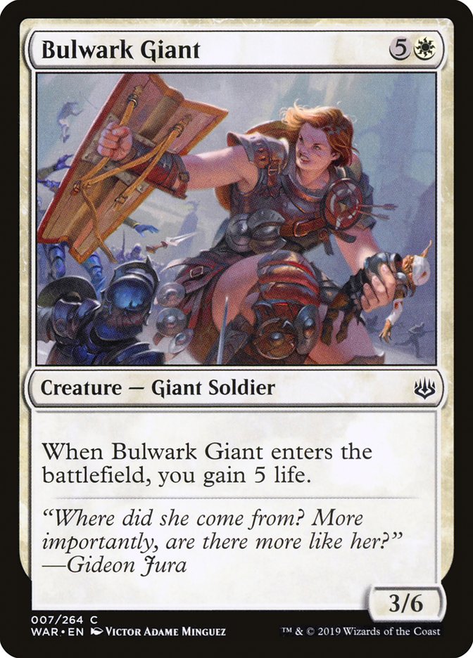 Bulwark Giant [War of the Spark] | Kessel Run Games Inc. 
