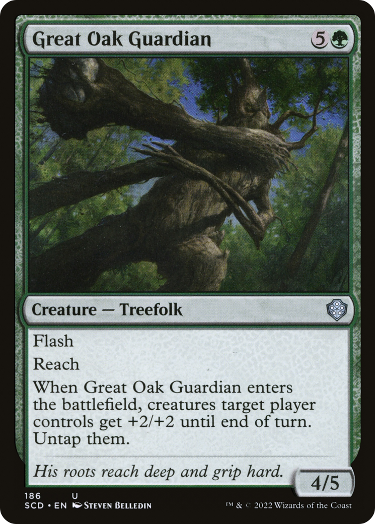Great Oak Guardian [Starter Commander Decks] | Kessel Run Games Inc. 