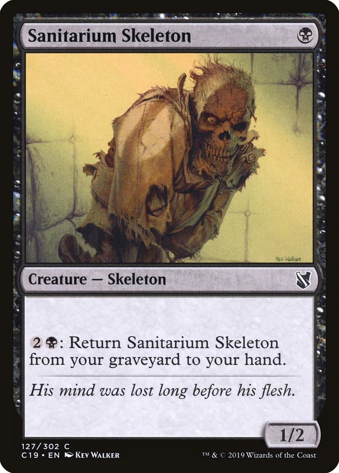 Sanitarium Skeleton [Commander 2019] | Kessel Run Games Inc. 