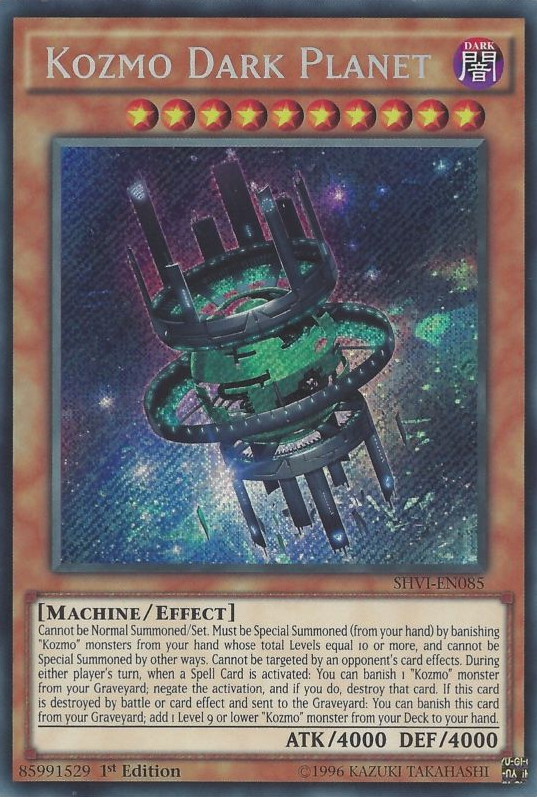 Kozmo Dark Planet [SHVI-EN085] Secret Rare | Kessel Run Games Inc. 