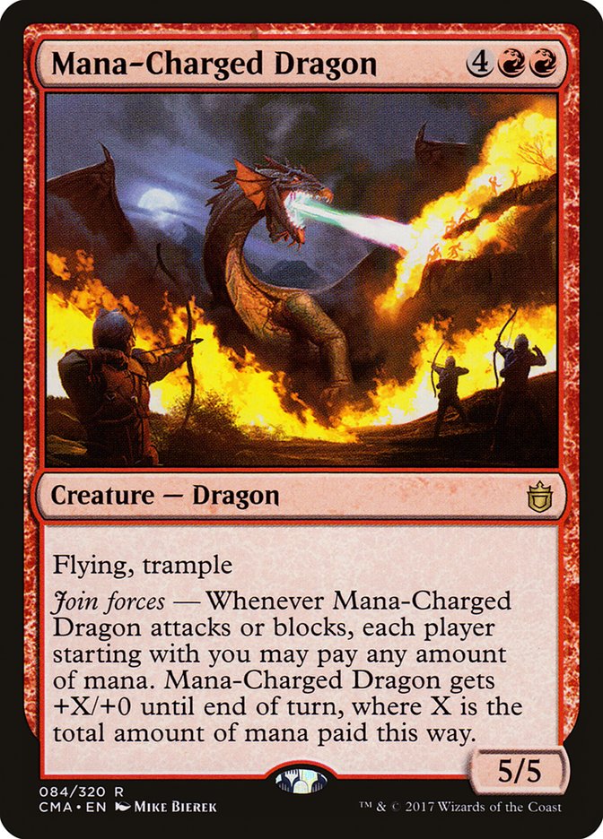 Mana-Charged Dragon [Commander Anthology] | Kessel Run Games Inc. 