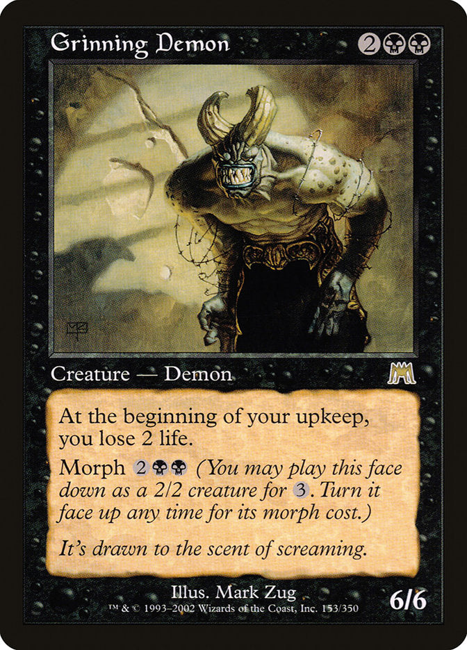 Grinning Demon [Onslaught] | Kessel Run Games Inc. 