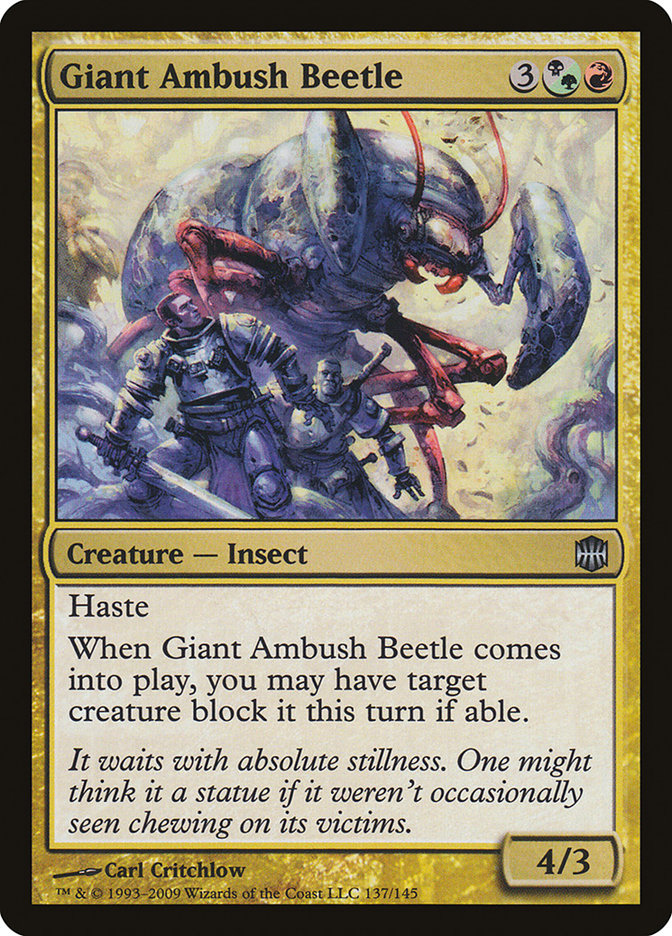 Giant Ambush Beetle [Alara Reborn] | Kessel Run Games Inc. 