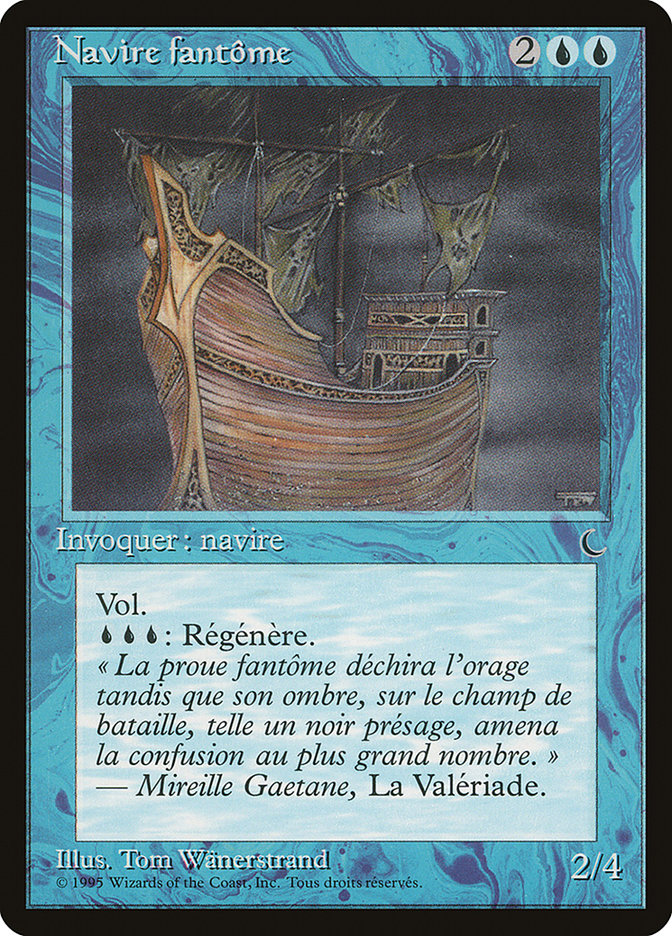 Ghost Ship (French) - "Navire fantome" [Renaissance] | Kessel Run Games Inc. 