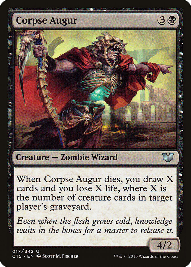 Corpse Augur [Commander 2015] | Kessel Run Games Inc. 