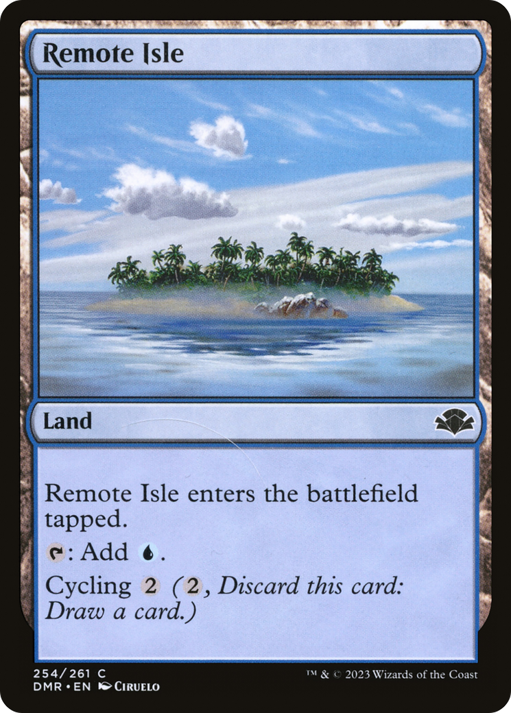 Remote Isle [Dominaria Remastered] | Kessel Run Games Inc. 