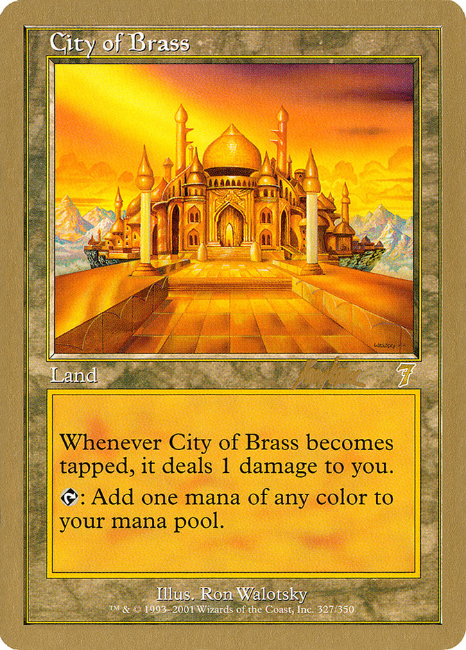 City of Brass (Brian Kibler) [World Championship Decks 2002] | Kessel Run Games Inc. 