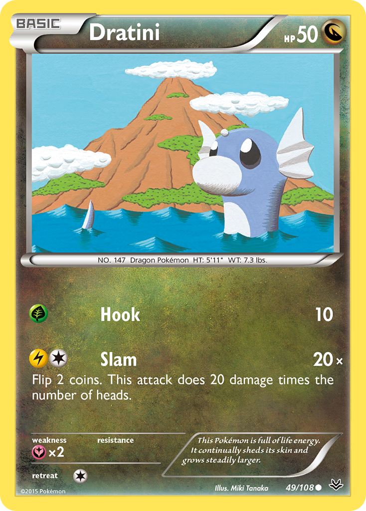 Dratini (49/108) [XY: Roaring Skies] | Kessel Run Games Inc. 