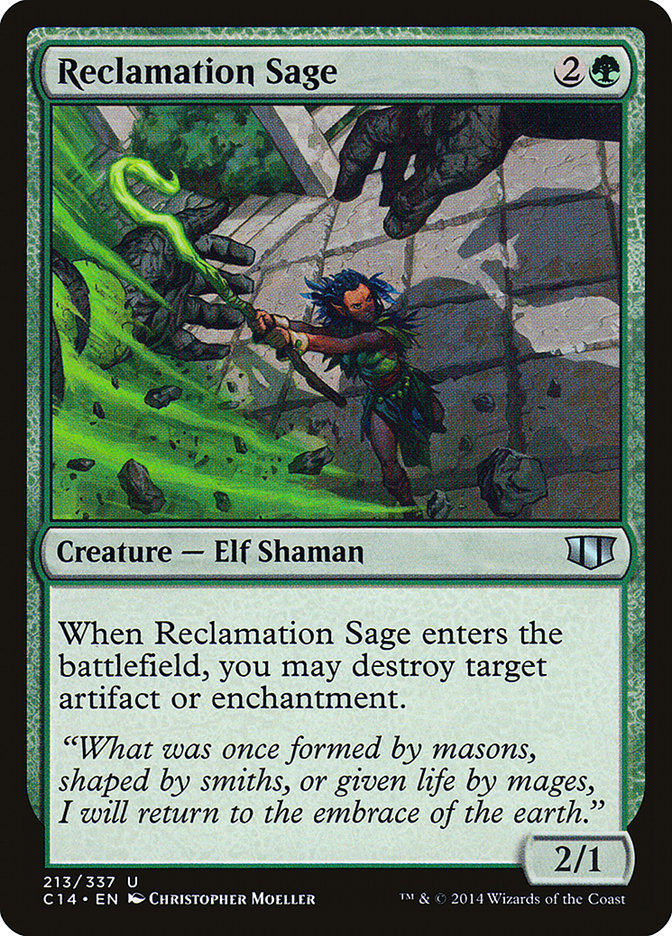 Reclamation Sage [Commander 2014] | Kessel Run Games Inc. 