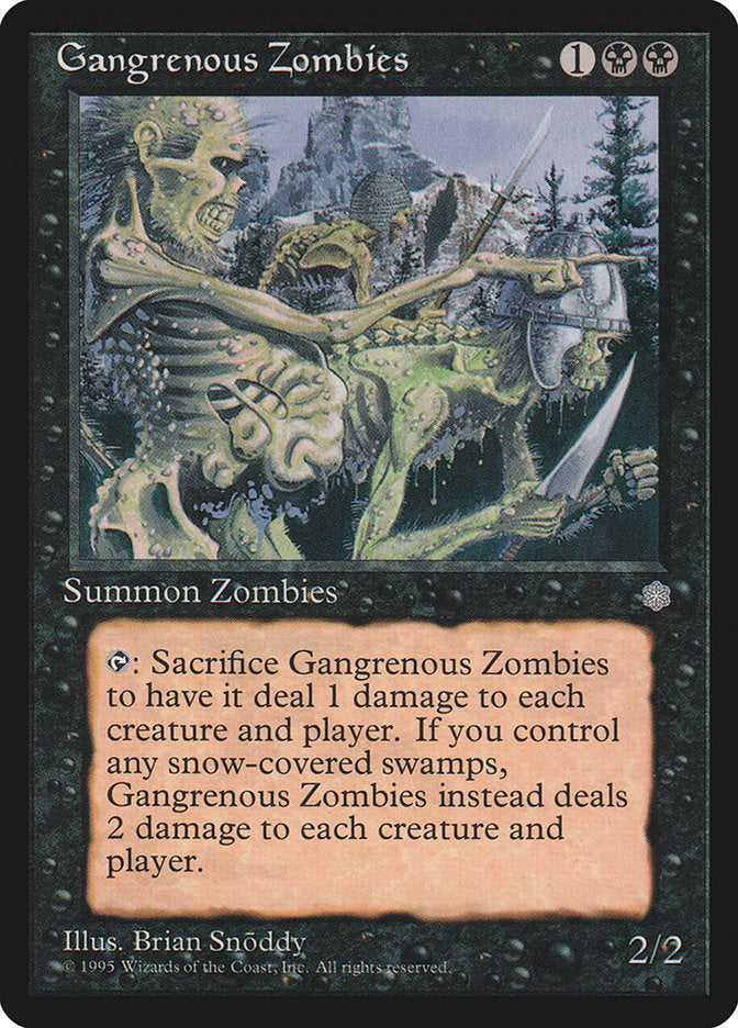 Gangrenous Zombies [Ice Age] | Kessel Run Games Inc. 