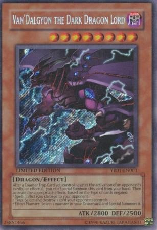 Van'Dalgyon The Dark Dragon Lord [YR01-EN001] Secret Rare | Kessel Run Games Inc. 