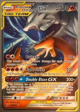 Reshiram & Charizard GX (20/214) (Perfection - Henry Brand) [World Championships 2019] | Kessel Run Games Inc. 