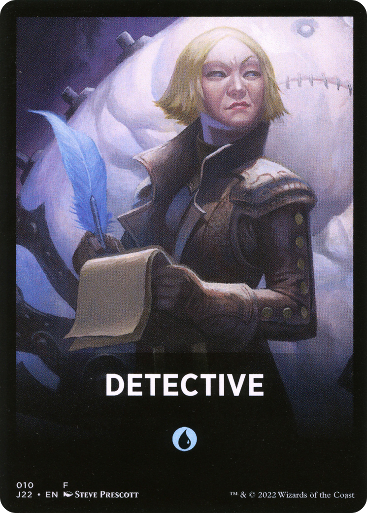 Detective Theme Card [Jumpstart 2022 Front Cards] | Kessel Run Games Inc. 