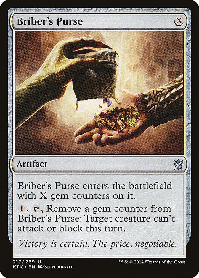 Briber's Purse [Khans of Tarkir] | Kessel Run Games Inc. 