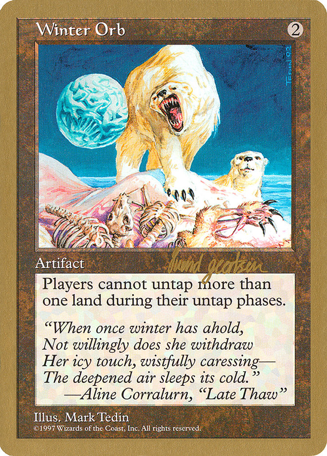 Winter Orb (Svend Geertsen) [World Championship Decks 1997] | Kessel Run Games Inc. 