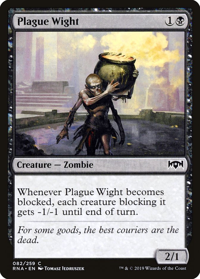 Plague Wight [Ravnica Allegiance] | Kessel Run Games Inc. 