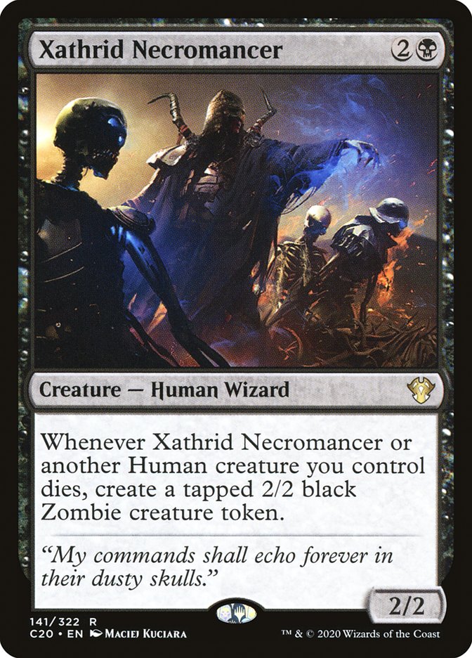 Xathrid Necromancer [Commander 2020] | Kessel Run Games Inc. 