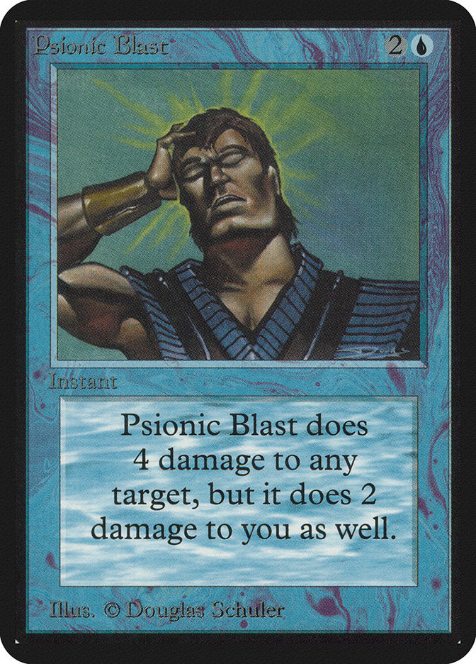 Psionic Blast [Alpha Edition] | Kessel Run Games Inc. 