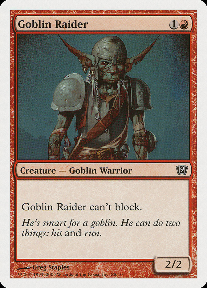 Goblin Raider [Ninth Edition] | Kessel Run Games Inc. 