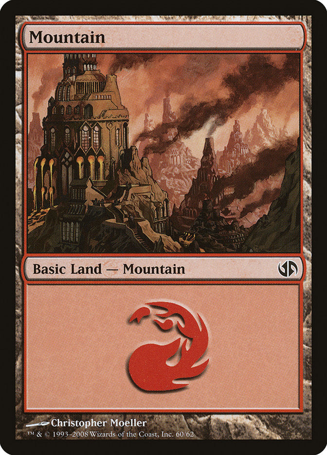 Mountain (60) [Duel Decks: Jace vs. Chandra] | Kessel Run Games Inc. 