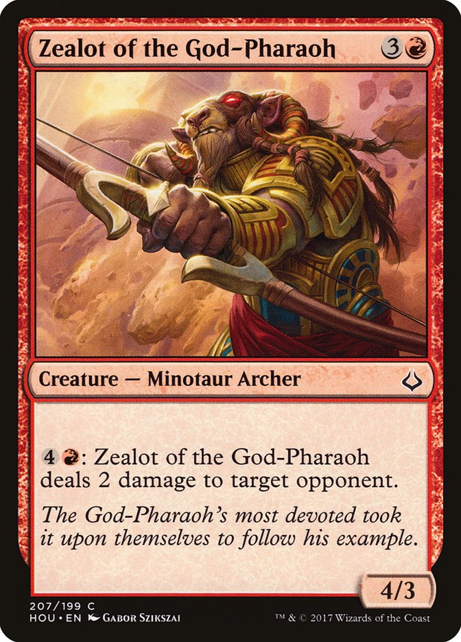 Zealot of the God-Pharaoh [Hour of Devastation] | Kessel Run Games Inc. 